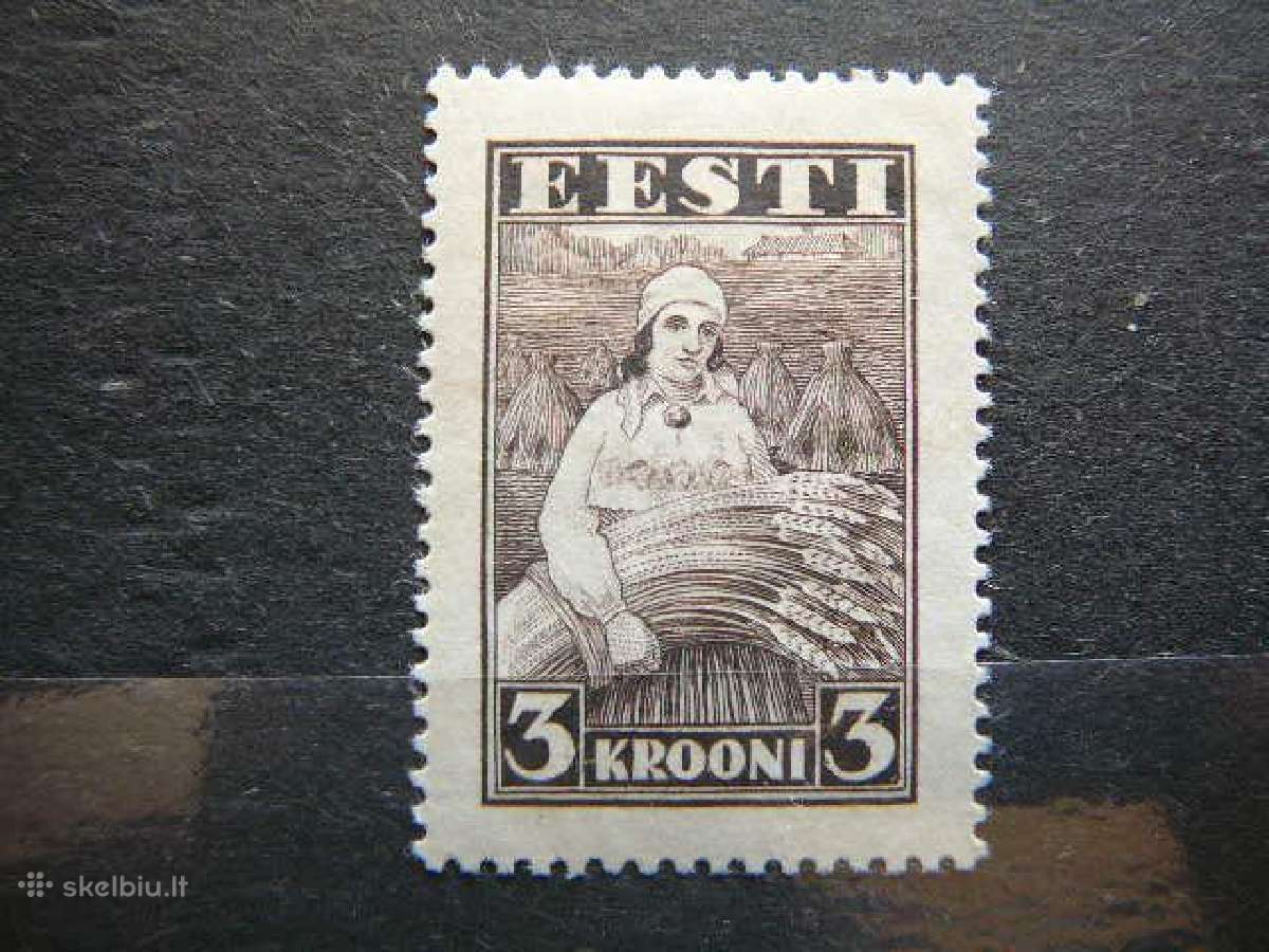 Estija Standartai Pjoveja 1935 Mnh es108s