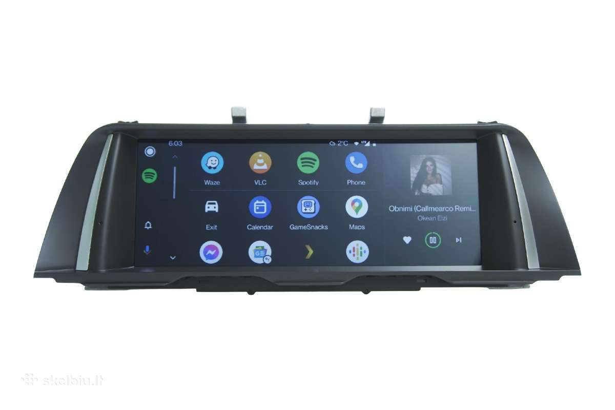 Bmw F10 F11 F18 Cic/nbt Carplay/android Auto - nuotraukos Nr. 2