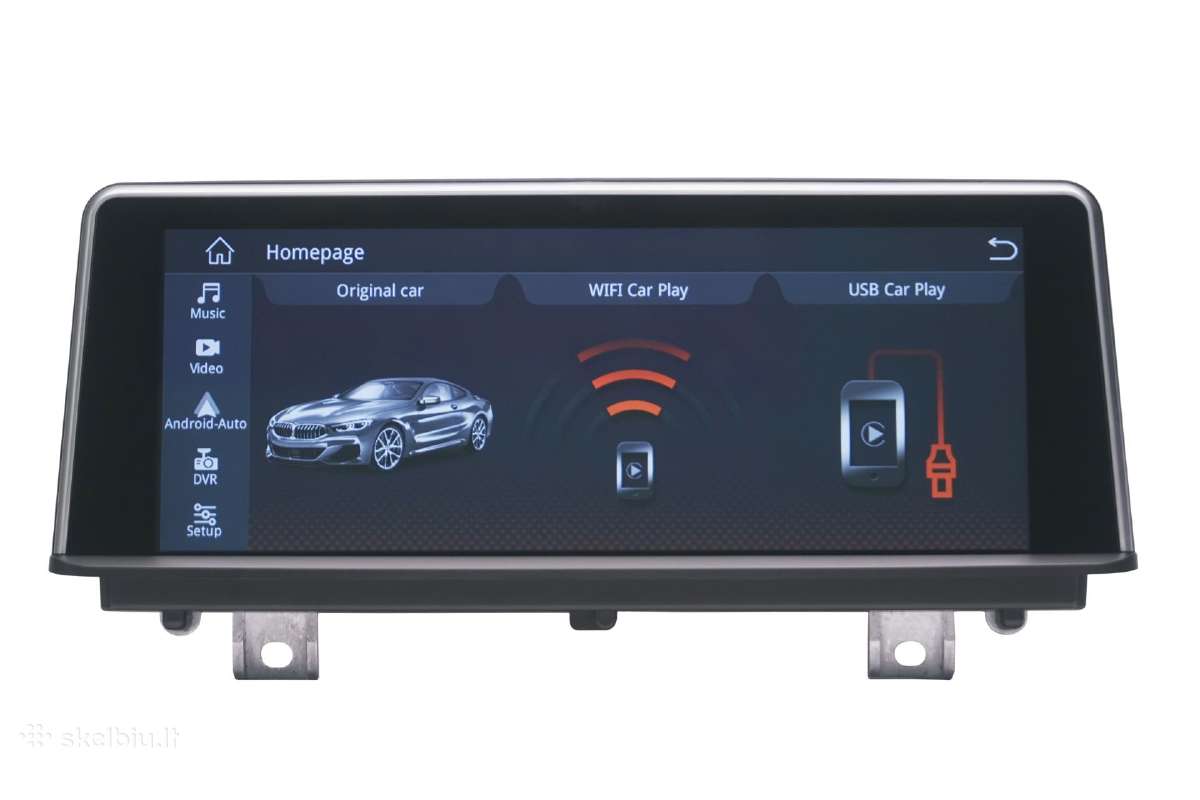 Bmw F30 F31 F34 Cic Nbt Carplay/android Auto - nuotraukos Nr. 4