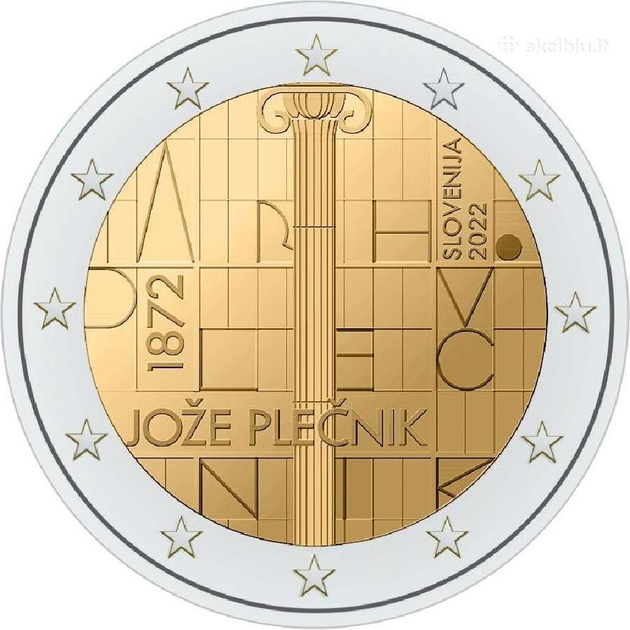 2 eurų Slovėnijos Unc proginės monetos - nuotraukos Nr. 3