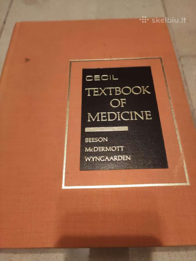 Parduodu knyga Textbook of medicine