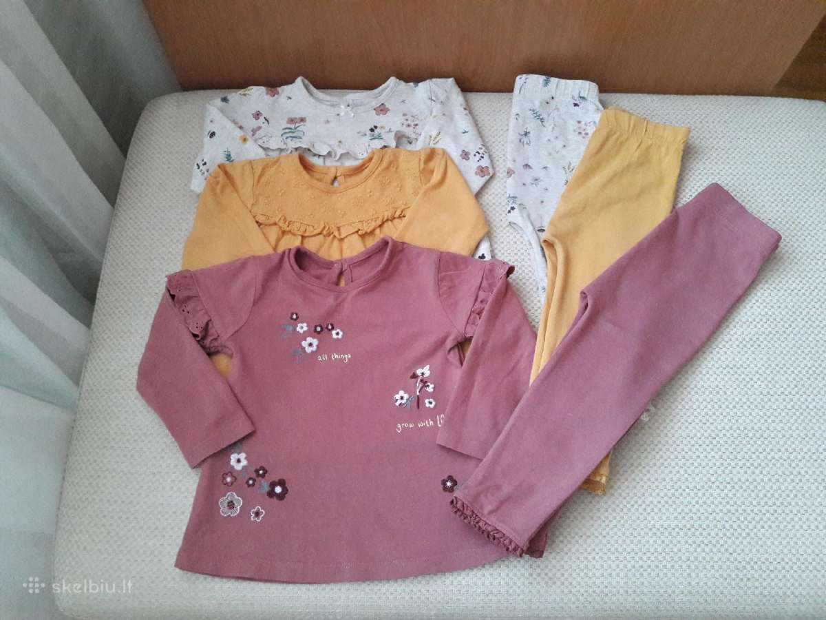 Dėvėti drabužėliai mergaitei 9-12 mėn. , 74-80 cm - nuotraukos Nr. 4