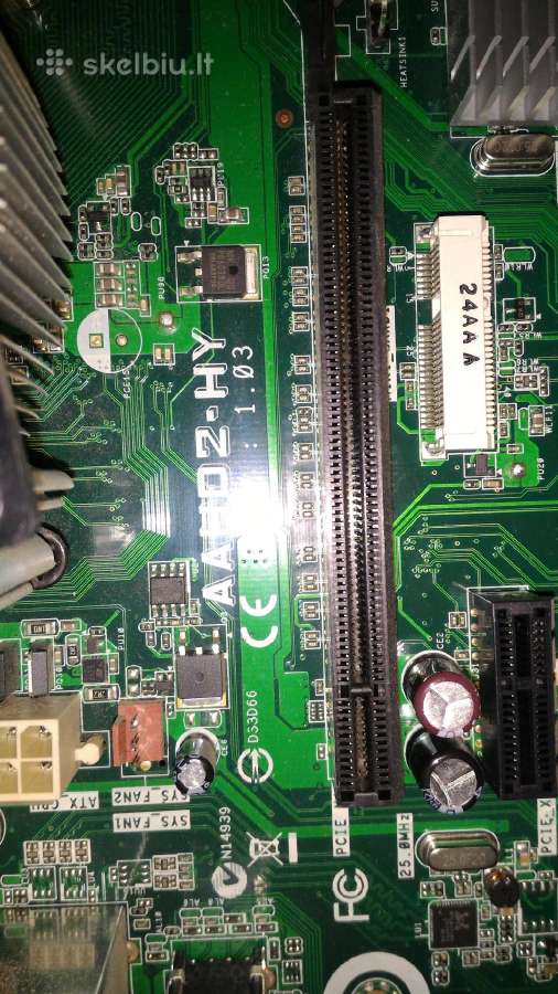 Motininė+cpu+RAM+HDD+maitinimo blokas - nuotraukos Nr. 3