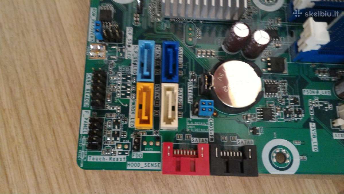 Motininė+cpu+RAM+HDD+maitinimo blokas - nuotraukos Nr. 5