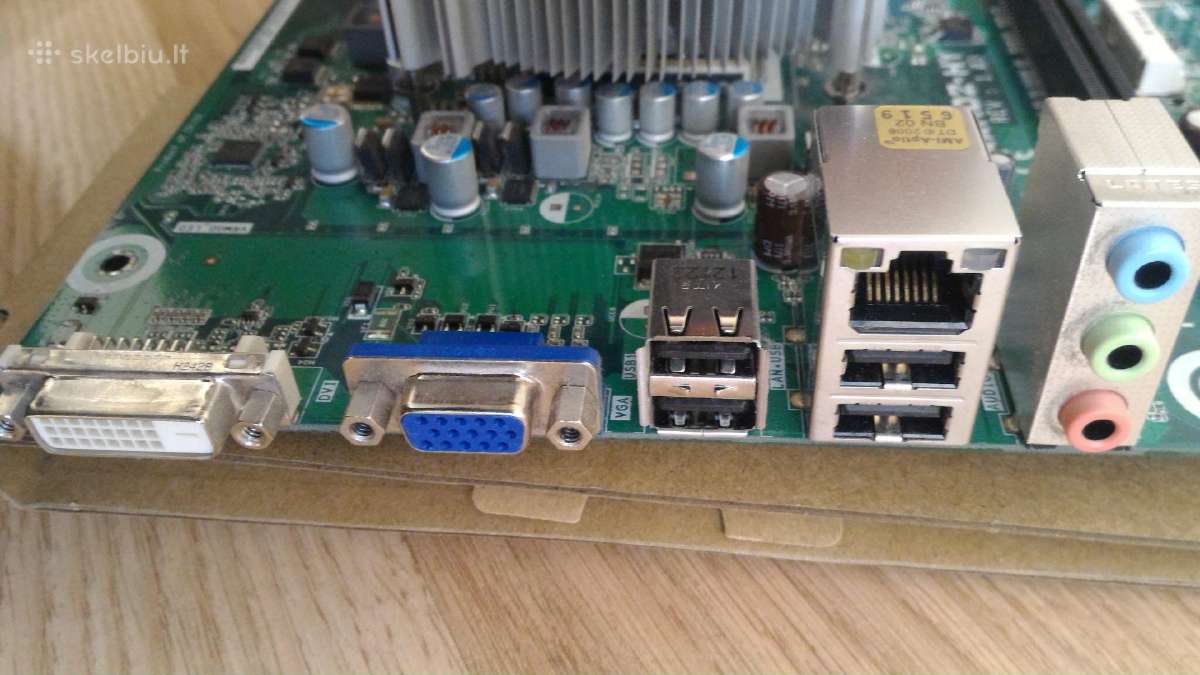 Motininė+cpu+RAM+HDD+maitinimo blokas - nuotraukos Nr. 9