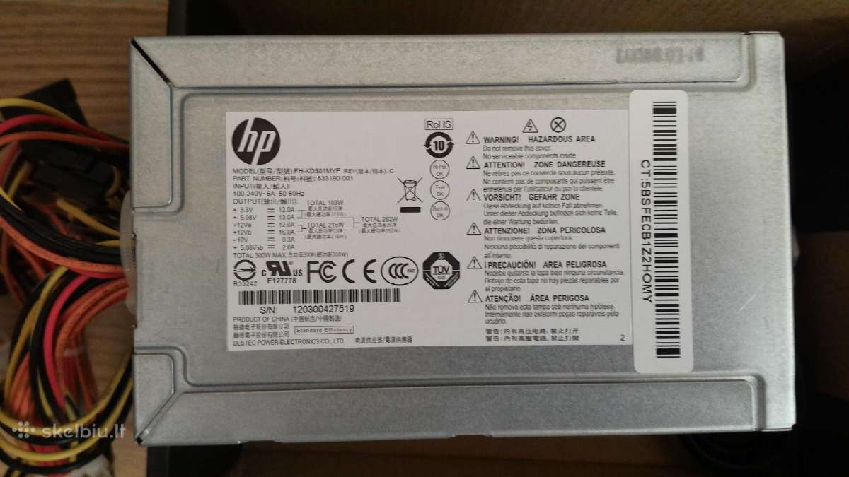 Motininė+cpu+RAM+HDD+maitinimo blokas - nuotraukos Nr. 10