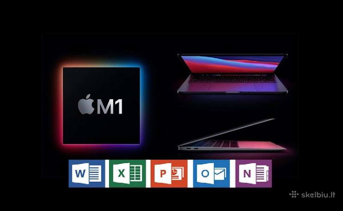 MacBook „Microsoft Office“ - Word, EXCel Vilniuje
