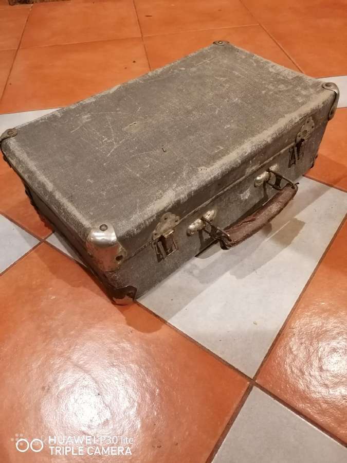 Lagaminelis vintazinis sovietinis