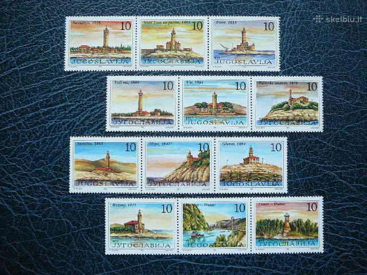 Svyturiai Jugoslavija Mnh jg2490