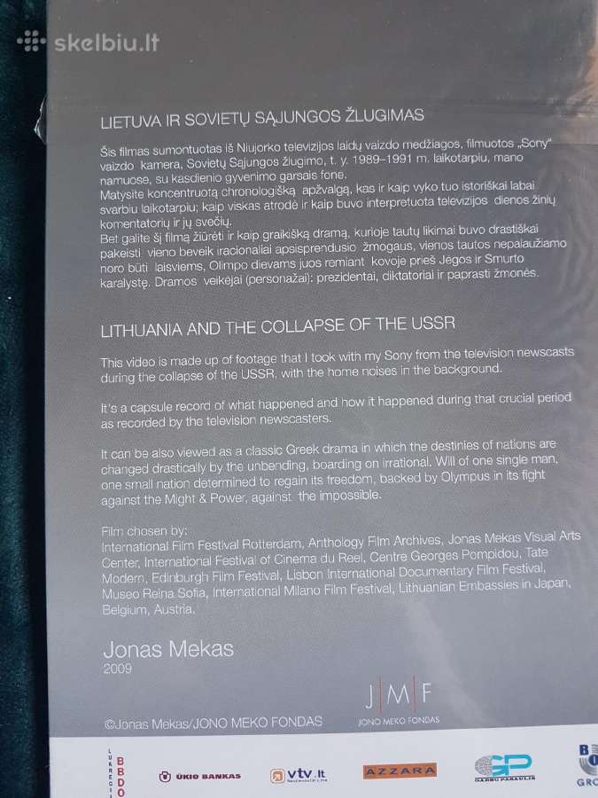 J.mekas , Lietuvos ir sovietų sąjungos žlugimas - nuotraukos Nr. 2
