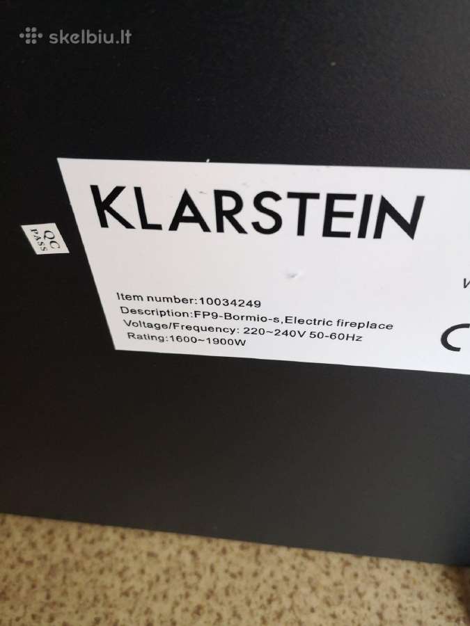 Klarstein "Bormio S" elektrinis židinys - nuotraukos Nr. 7