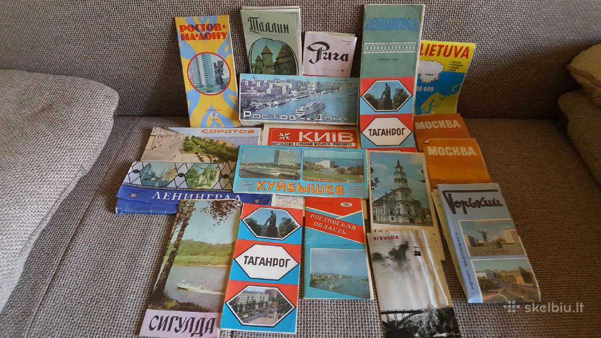 Seni turistiniai zemelapiai