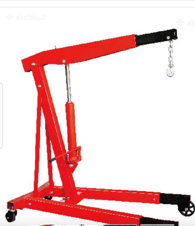 Kranas varikliui iškelti