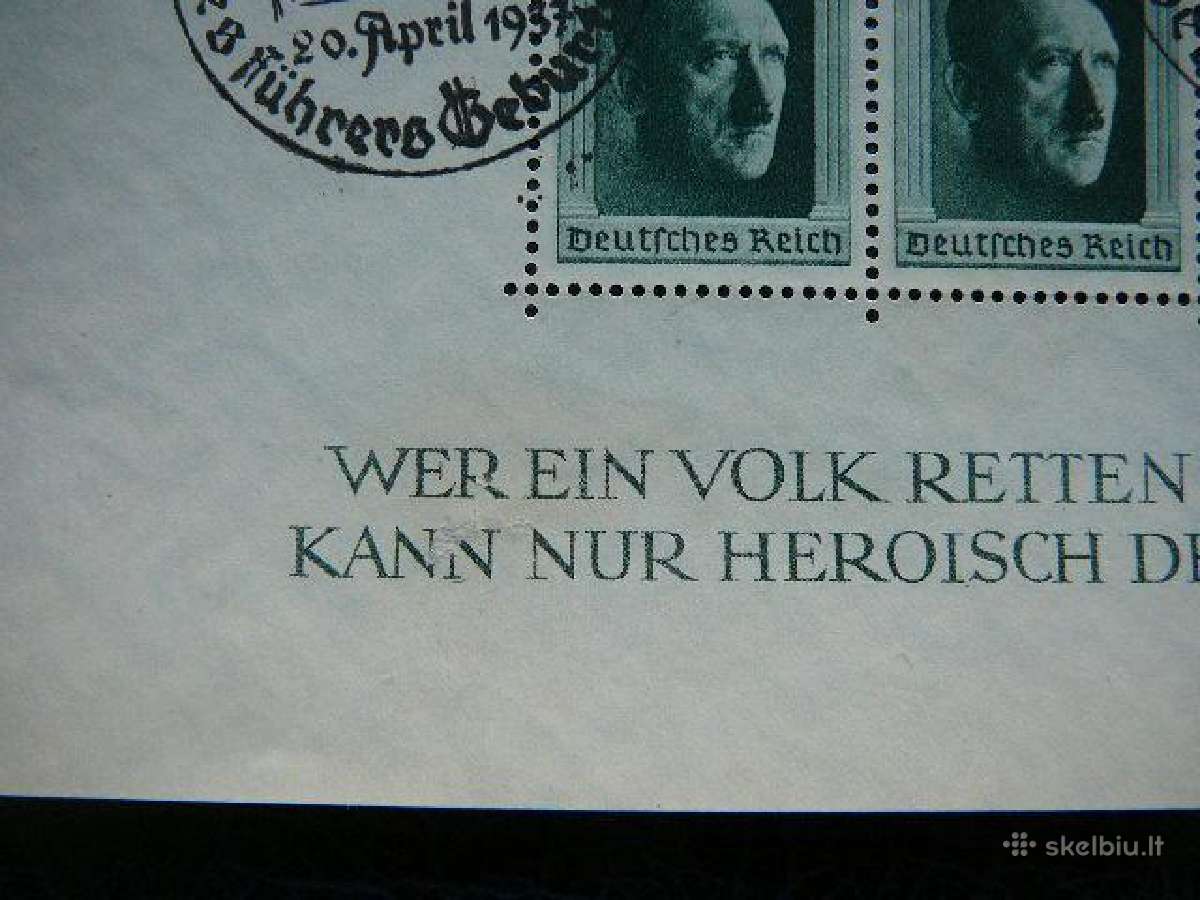 Vadas Gimtadienis Vokietija 1937 vkt646a - nuotraukos Nr. 2