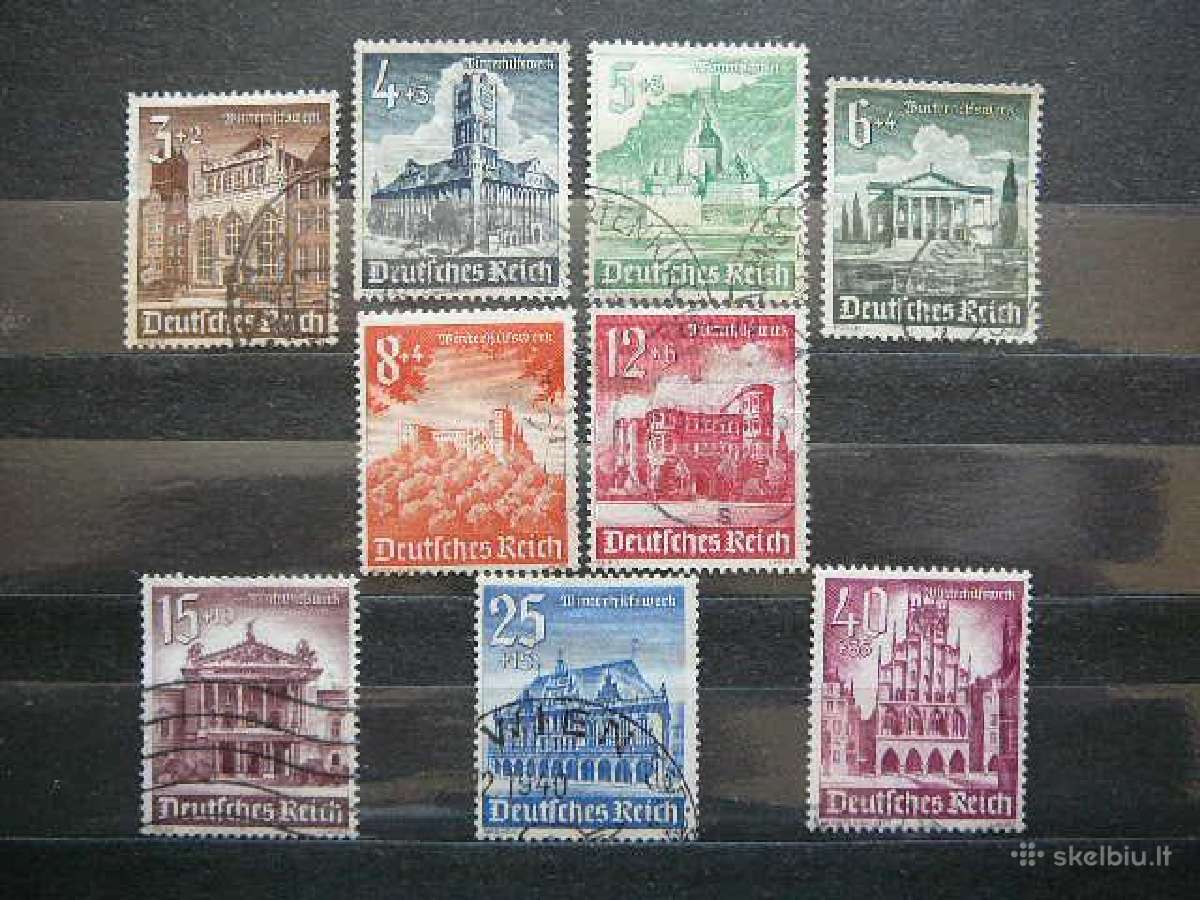 Architektura Vokietija 1940 vkt751/9a