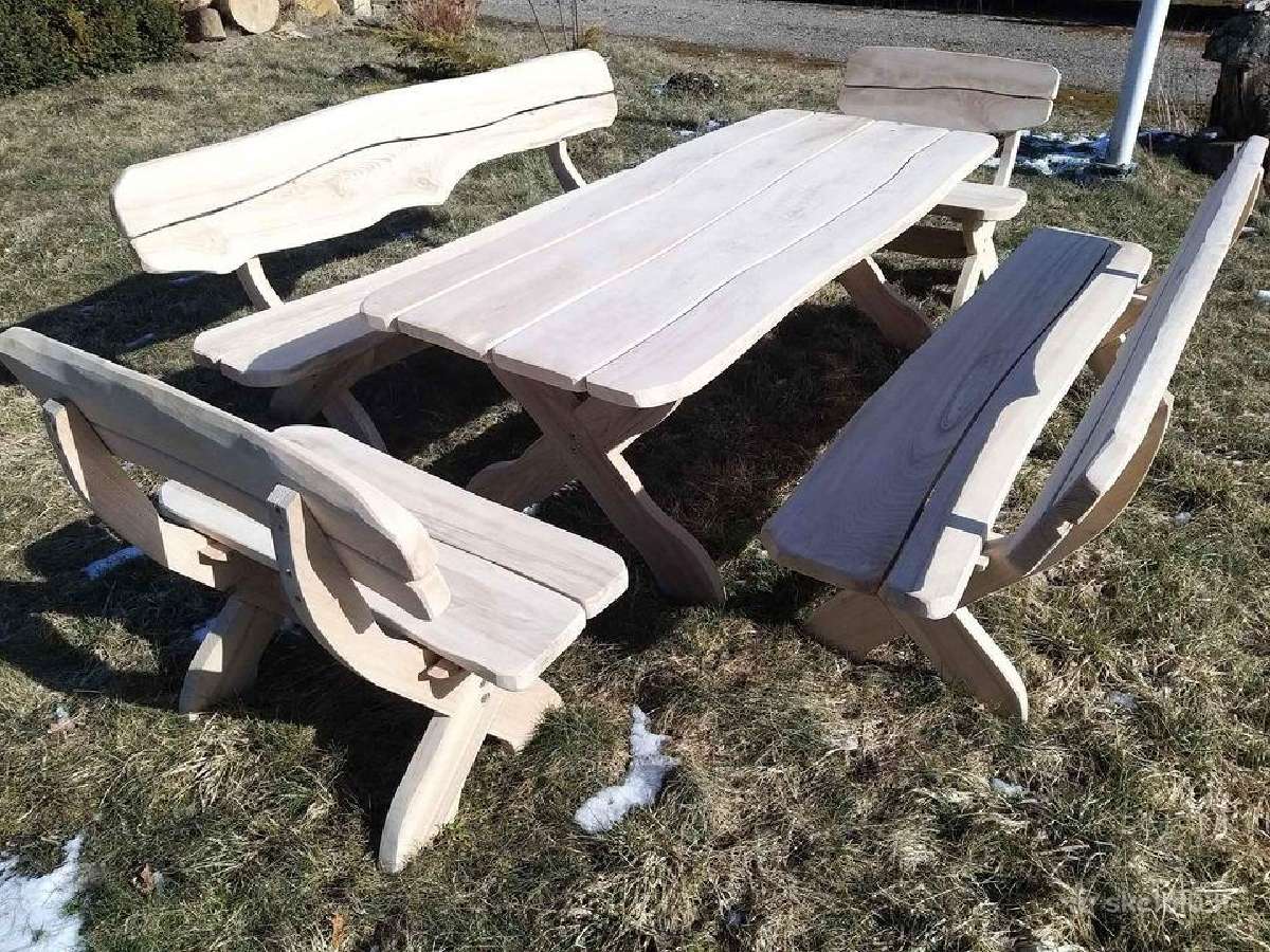 Ąžuoliniai lauko, pirties baldai! - nuotraukos Nr. 7