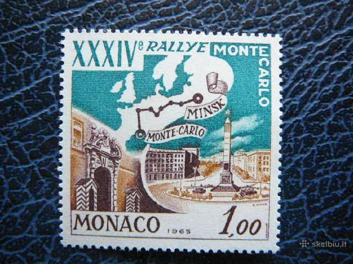 Automobiliai Ralis Monakas Mnh mt793