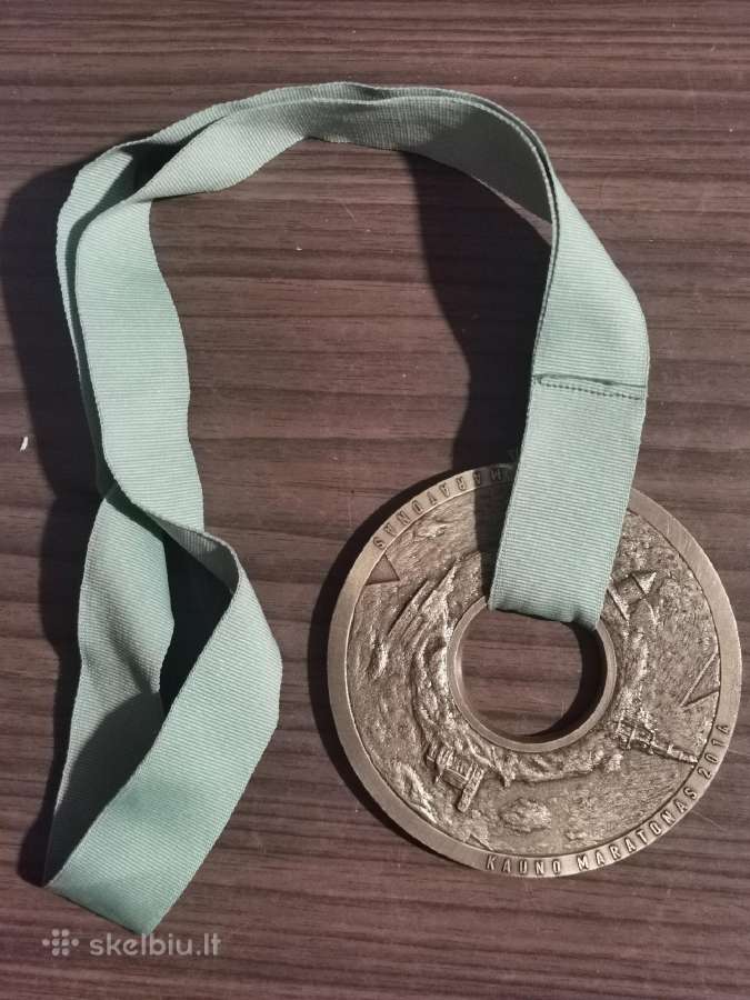 2014 Kauno maratono medalis - nuotraukos Nr. 3