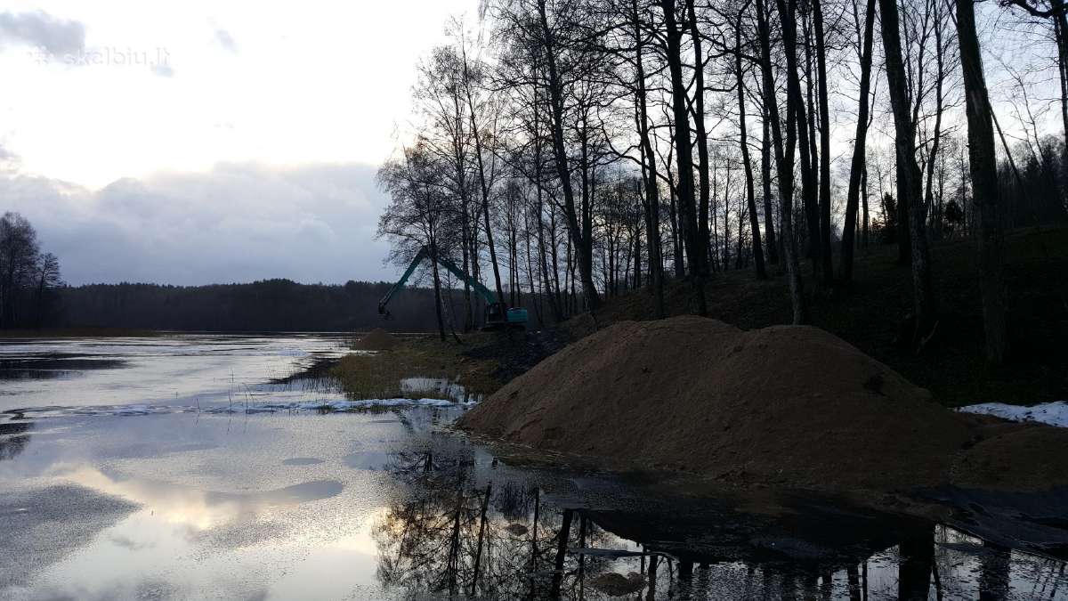 Paplūdimių įrengimas,nendrių naikinimas Molėtų raj - nuotraukos Nr. 22