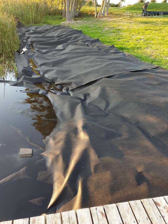 Paplūdimių įrengimas,nendrių naikinimas Molėtų raj - nuotraukos Nr. 23