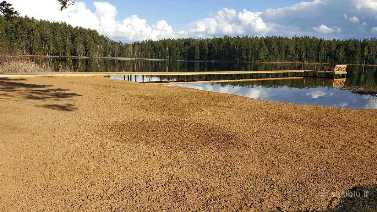 Paplūdimių įrengimas,nendrių naikinimas Molėtų raj
