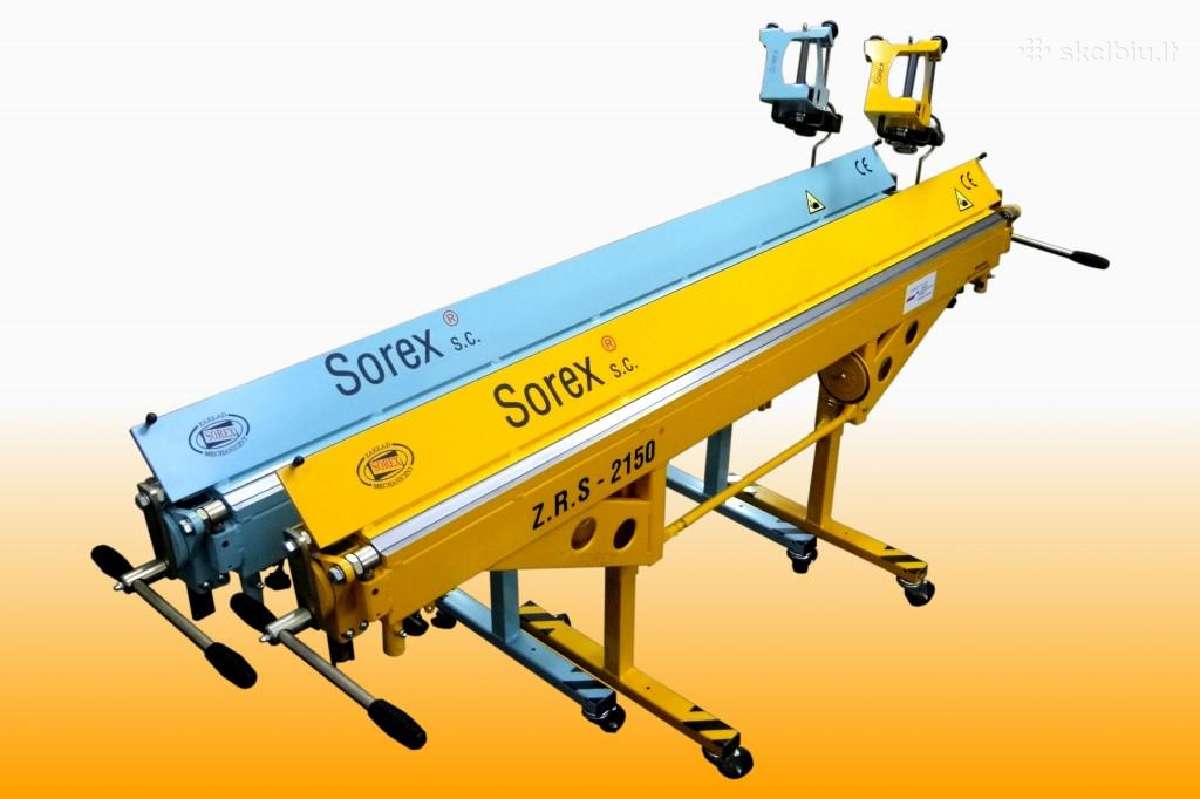 Skardos lankstymo staklės Sorex Zrs 2160/0,8