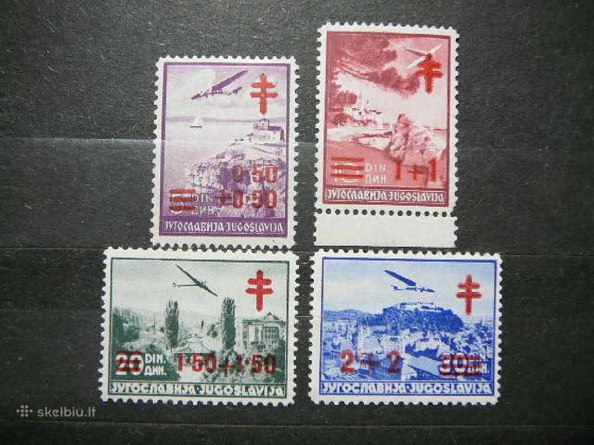 Lektuvai Tuberkulioze Jugoslavija 1940 Mnh js429