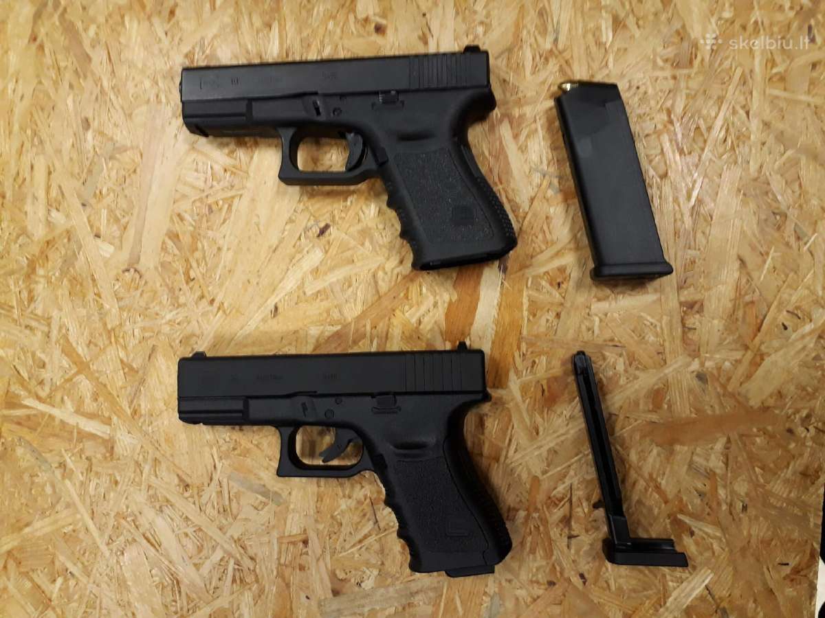 Galingiausias airsoft pistoletas Glock 19 - 140 ms - nuotraukos Nr. 7