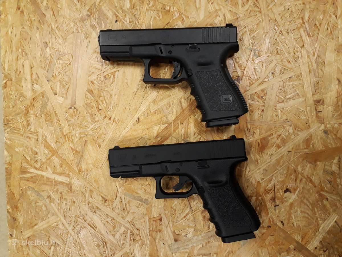 Galingiausias airsoft pistoletas Glock 19 - 140 ms - nuotraukos Nr. 6