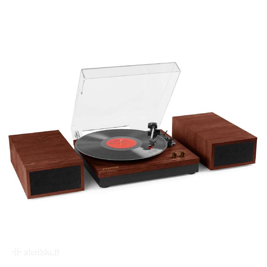 Fenton Rp165c patefonas su kolonėlėmis ir Bt vyšni - nuotraukos Nr. 2