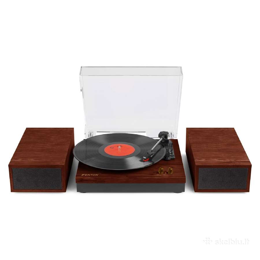 Fenton Rp165c patefonas su kolonėlėmis ir Bt vyšni - nuotraukos Nr. 4