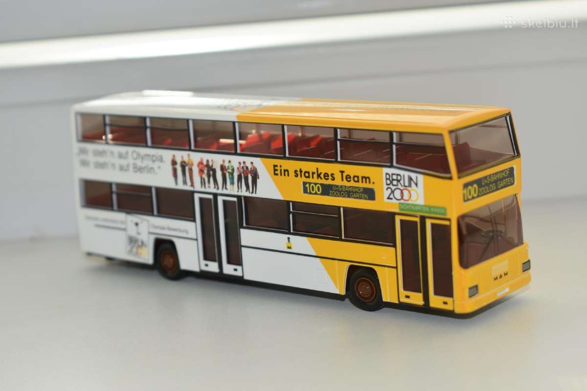Nauji Mercedes-benz ir Man autobusai 1:87 - nuotraukos Nr. 2