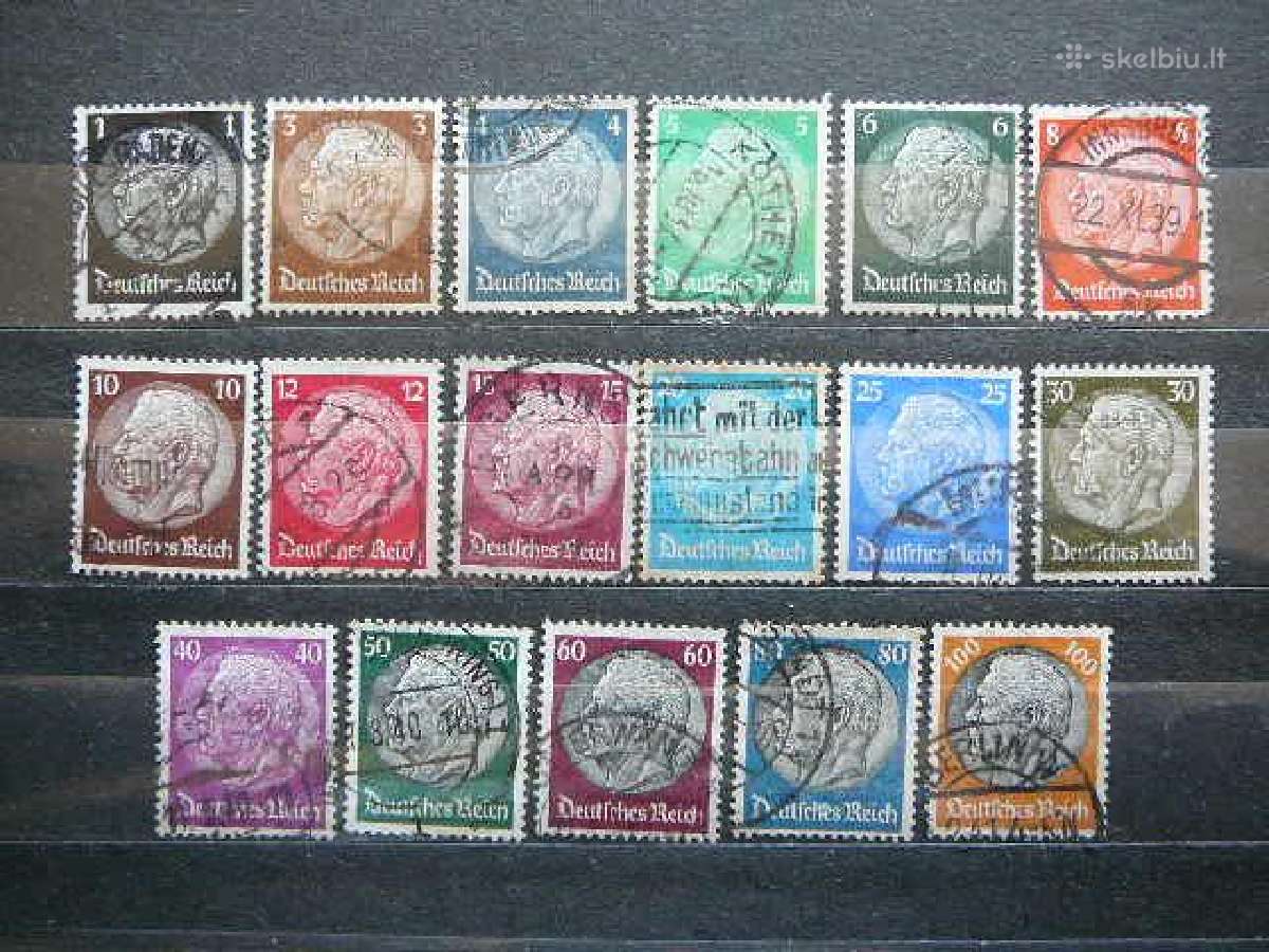 Reichsprezidentas Vokietija 1933 vkt512/28a
