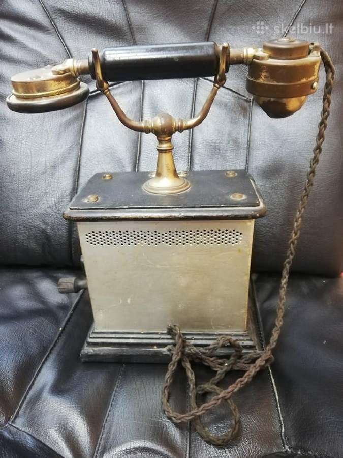 Antikvarinis telefonas. - nuotraukos Nr. 2
