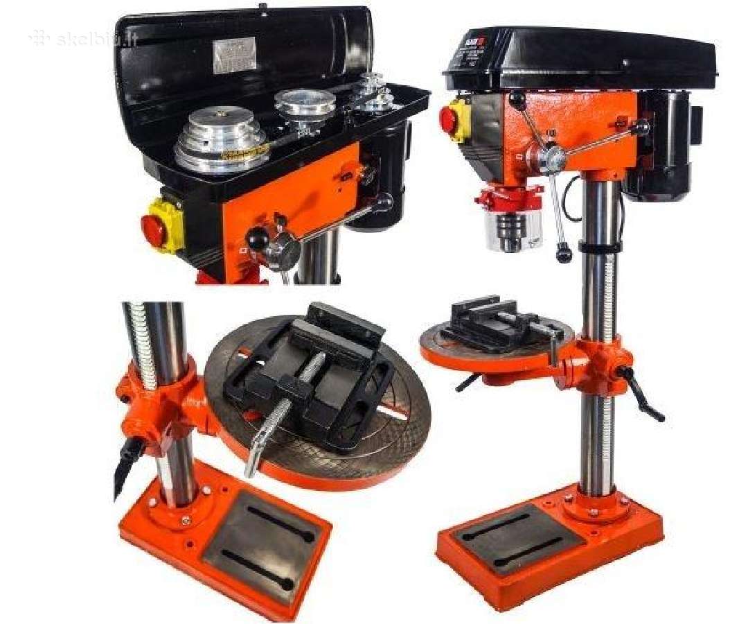 Gręžimo staklės 2750w 16 mm + spaustuvai - nuotraukos Nr. 6