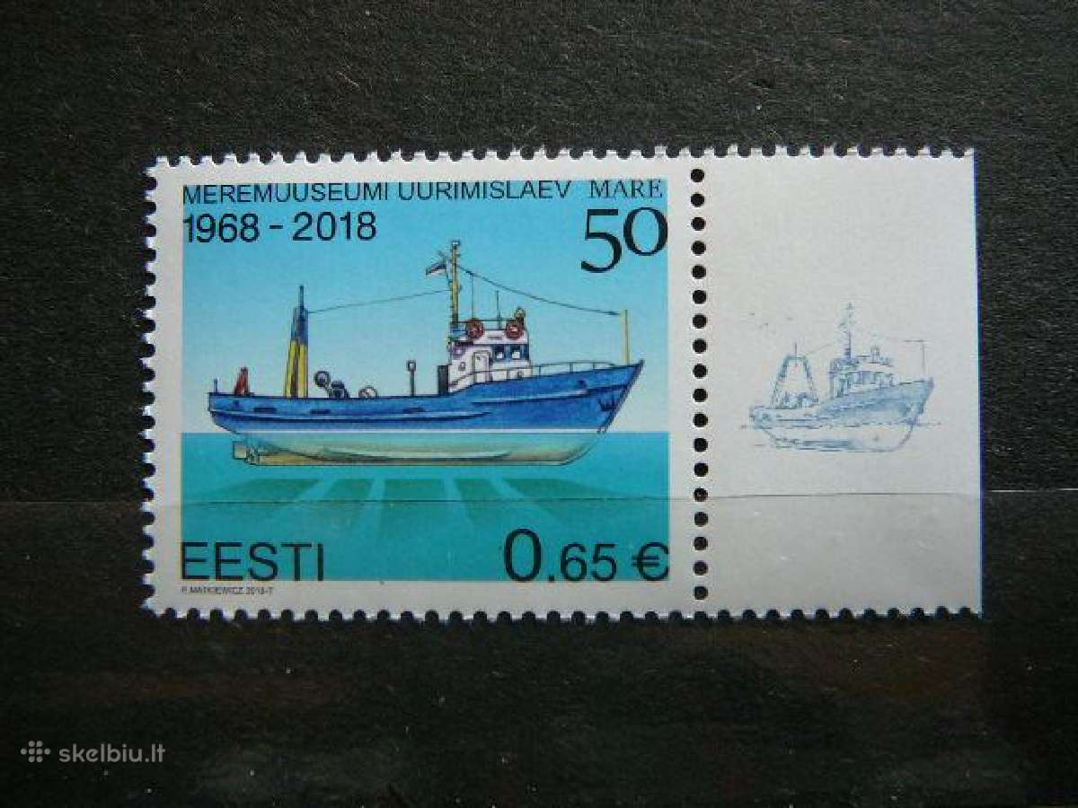 Estija 2018 Laivai Mnh est917