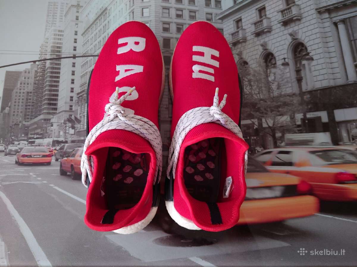 Adidas Nmd Hupharrell Human Race Scarlet Kedai. - nuotraukos Nr. 3