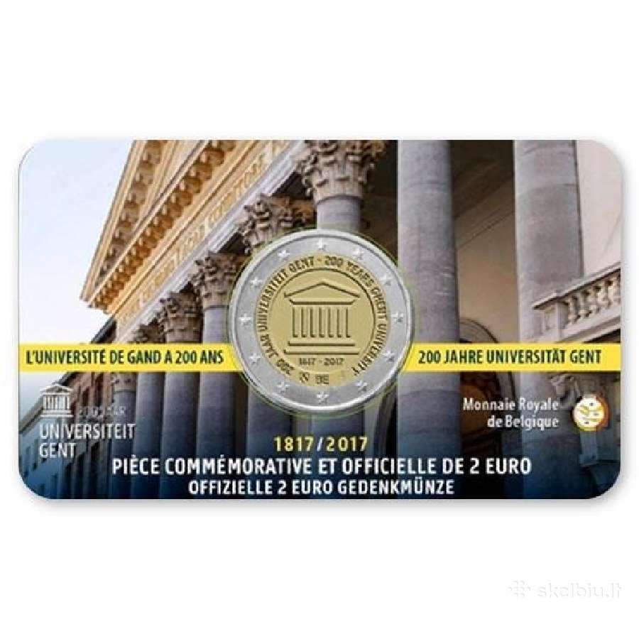 Belgija 2017 Gent universitetas Proof ir Bu - nuotraukos Nr. 5