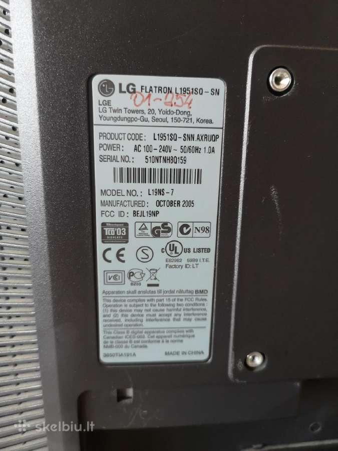 LG monitorius 19 colių - nuotraukos Nr. 2