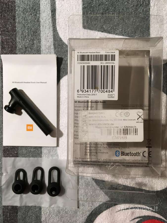 Xiaomi Mi Bluetooth Headset Basic dalims