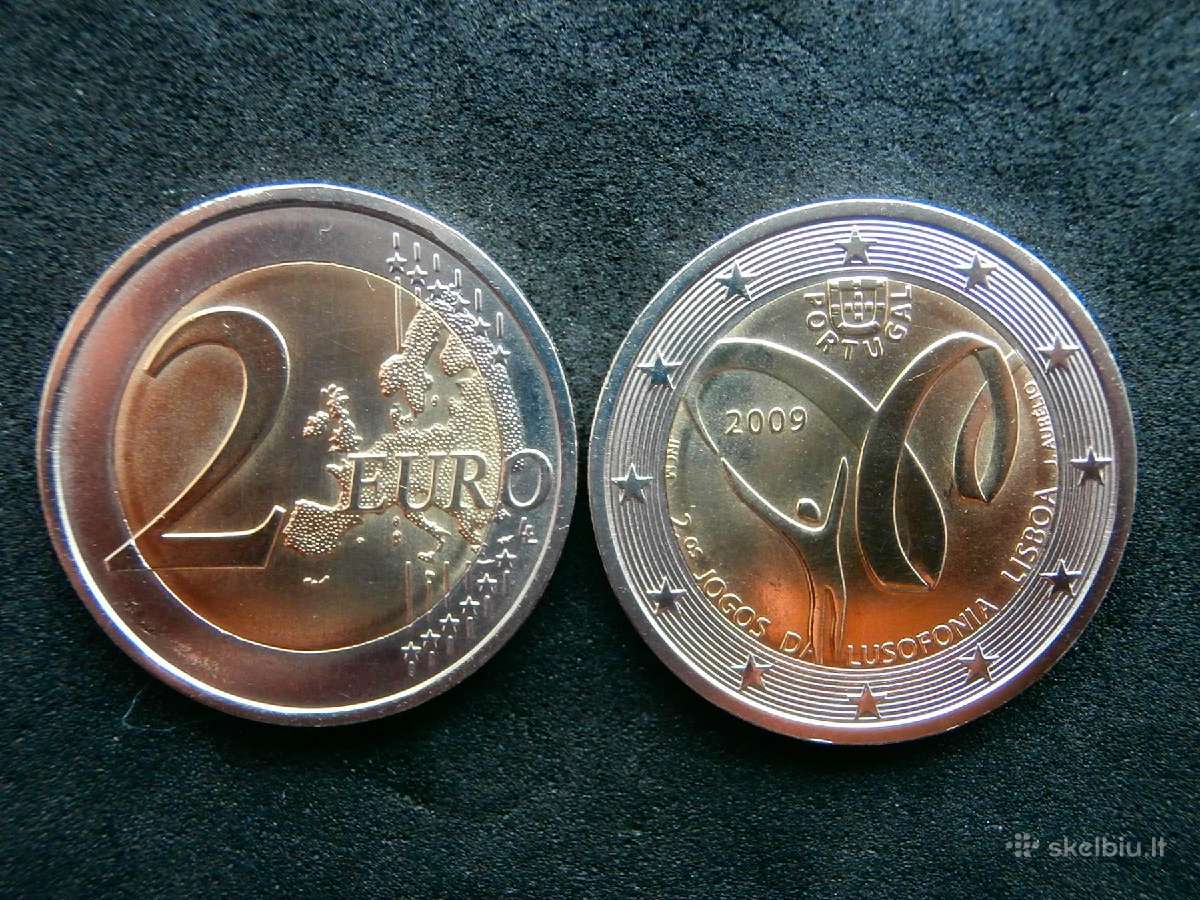 Portugalijos Euro monetos - nuotraukos Nr. 2
