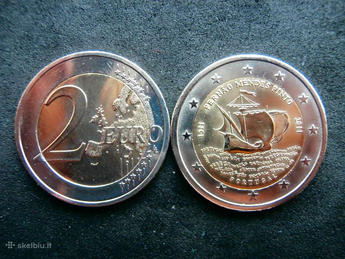 Portugalijos Euro monetos - nuotraukos Nr. 3