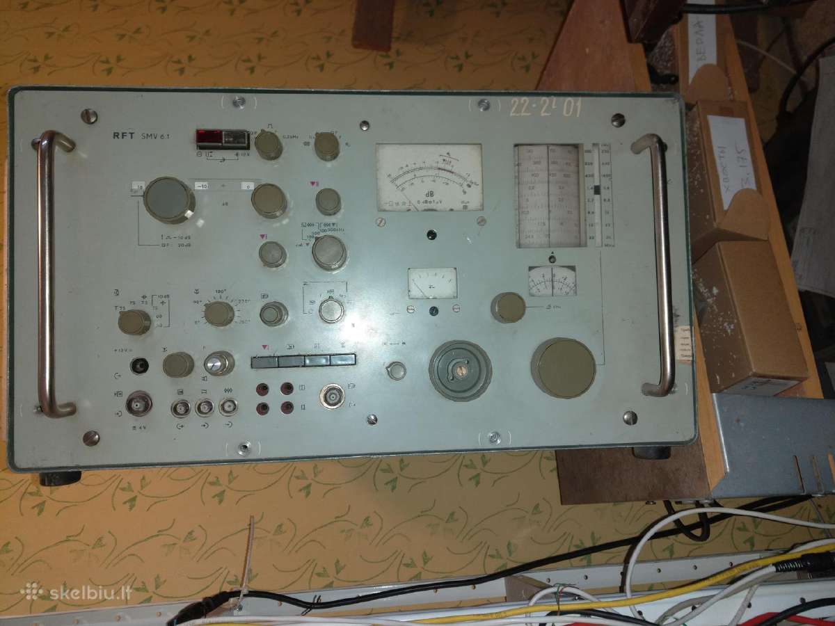 Selektivinis mikrovoltmetras Rft Smv6.1