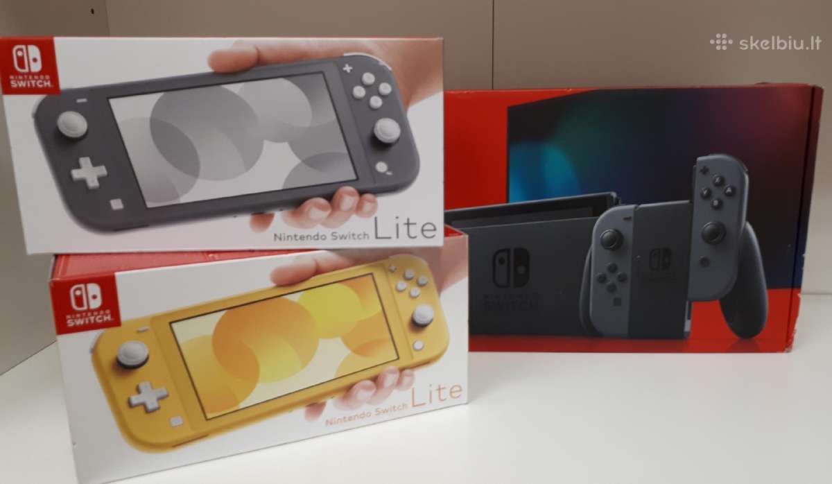 Nintendo Switch Lite žaidimų konsolė su garantija - nuotraukos Nr. 4