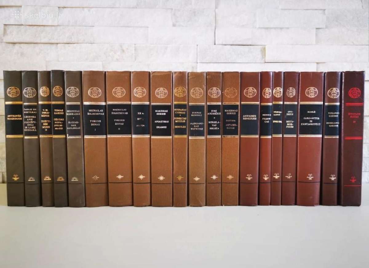 20 knygų - Pasaulinės literatūros biblioteka