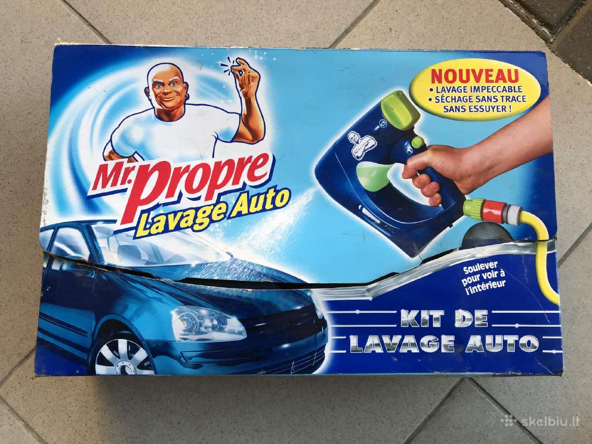 Irenginys automobiliui plauti Mr Propre