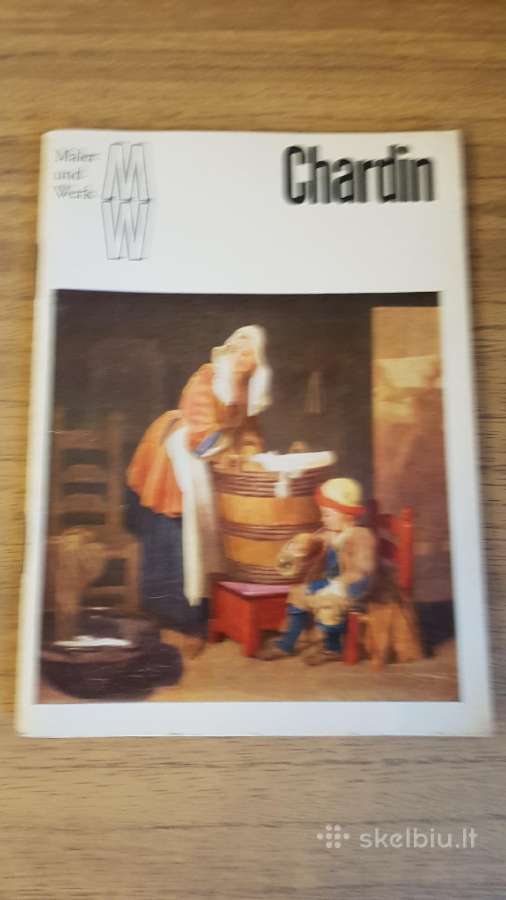 Dailininkų reprodukcijų knyg.chardin Vokiečių kalb