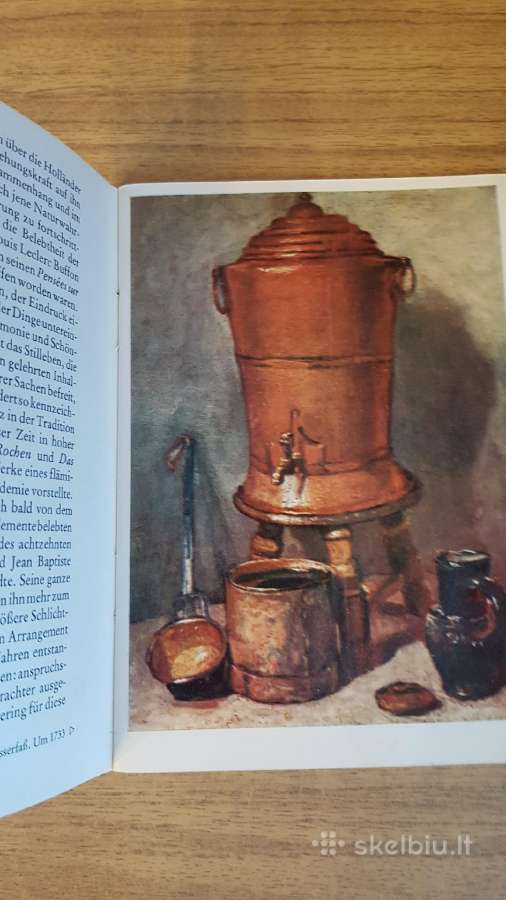 Dailininkų reprodukcijų knyg.chardin Vokiečių kalb - nuotraukos Nr. 2