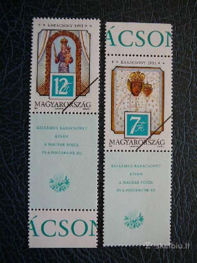 Sventos Kaledos Vengrija 1991 antsp. v4173