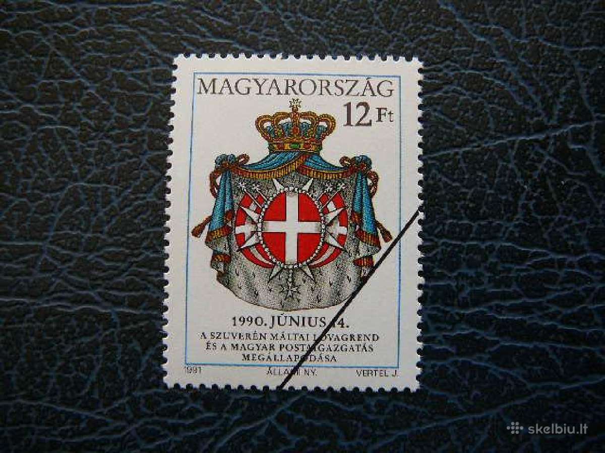Maltos ordinas Vengrija 1991 antsp. v4164